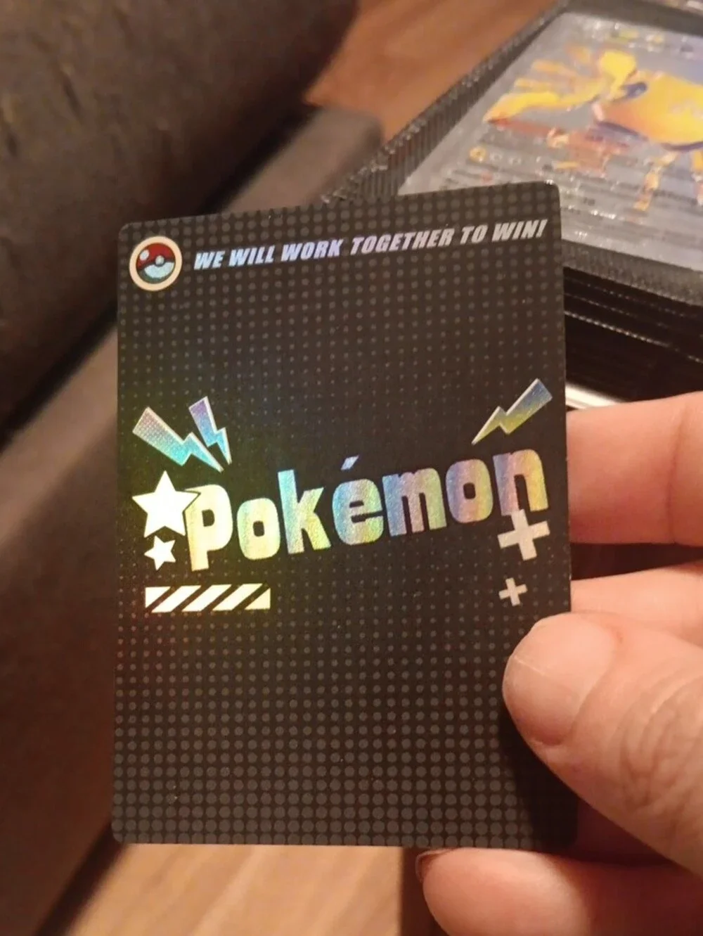 Pokemon Charizard Holo Card - Orange, Yellow, Green